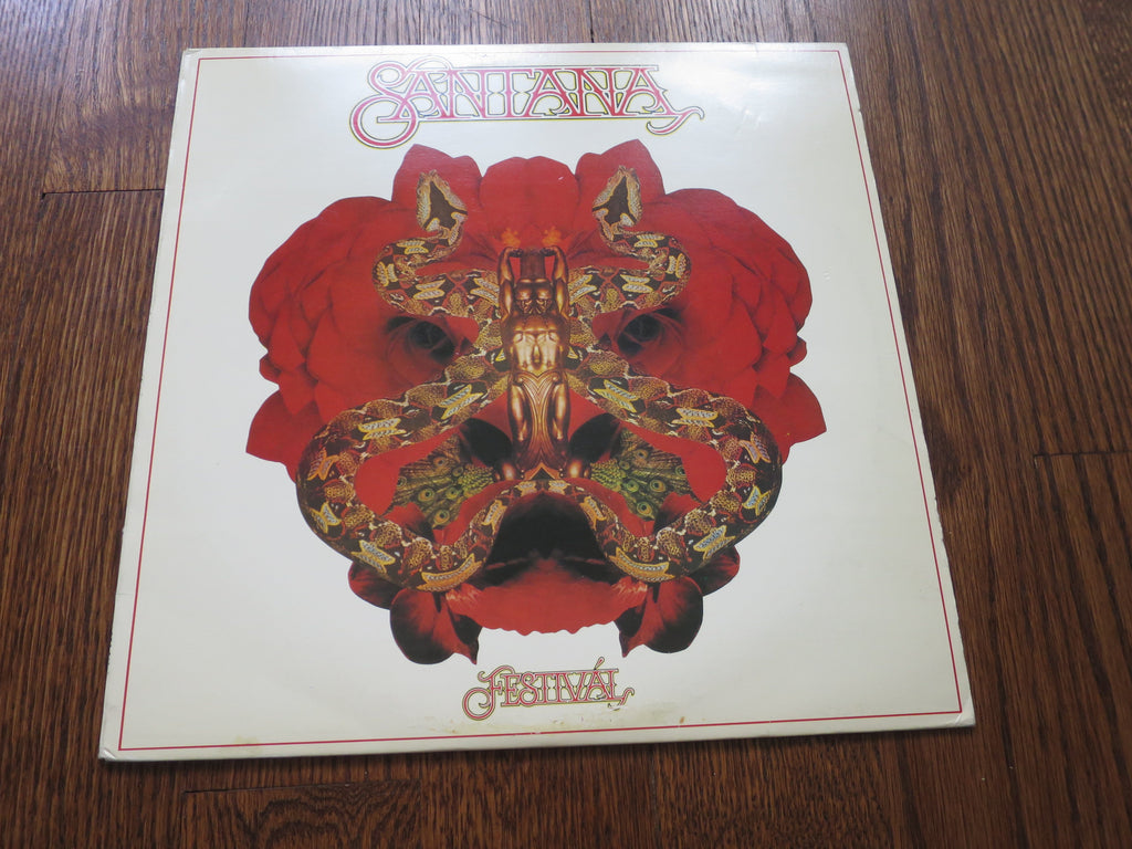 Santana - Festival - LP UK Vinyl Album Record Cover