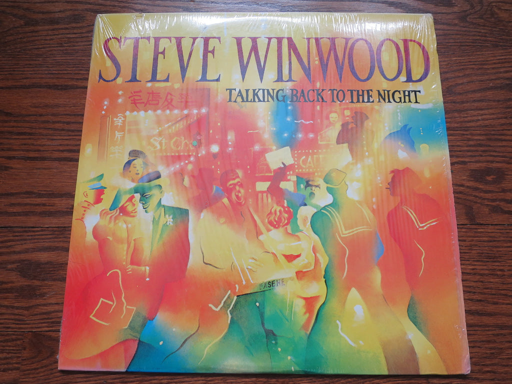 Steve Winwood - Talking Back To The Night - LP UK Vinyl Album Record Cover