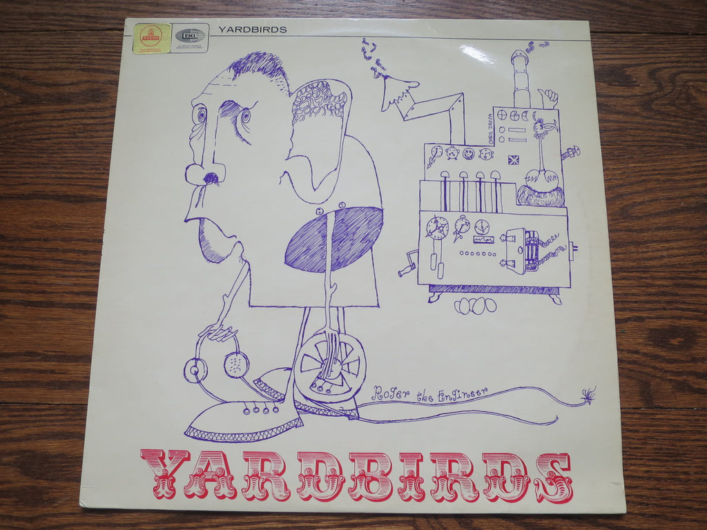 The Yardbirds - The Yardbirds (Roger The Engineer) - LP UK Vinyl Album Record Cover