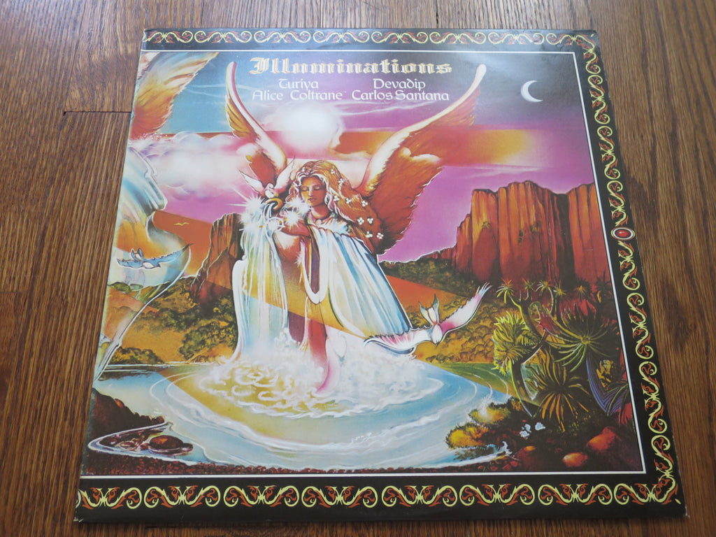 Santana and Alice Coltrane - Illuminations - LP UK Vinyl Album Record Cover