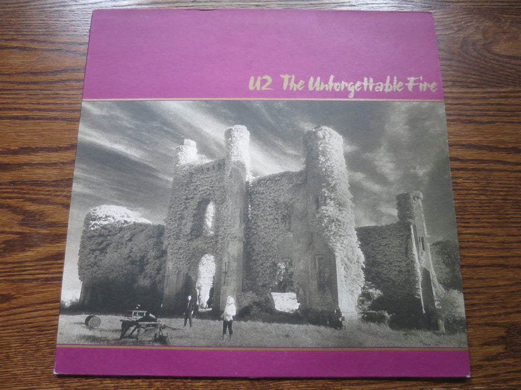U2 - The Unforgettable Fire 4four - LP UK Vinyl Album Record Cover
