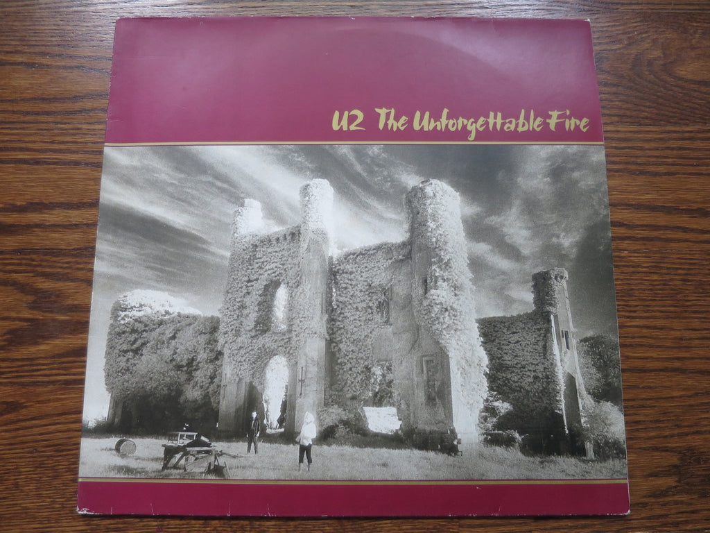 U2 - The Unforgettable Fire 3three - LP UK Vinyl Album Record Cover