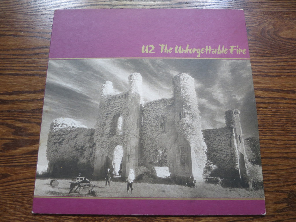 U2 - The Unforgettable Fire 2two - LP UK Vinyl Album Record Cover