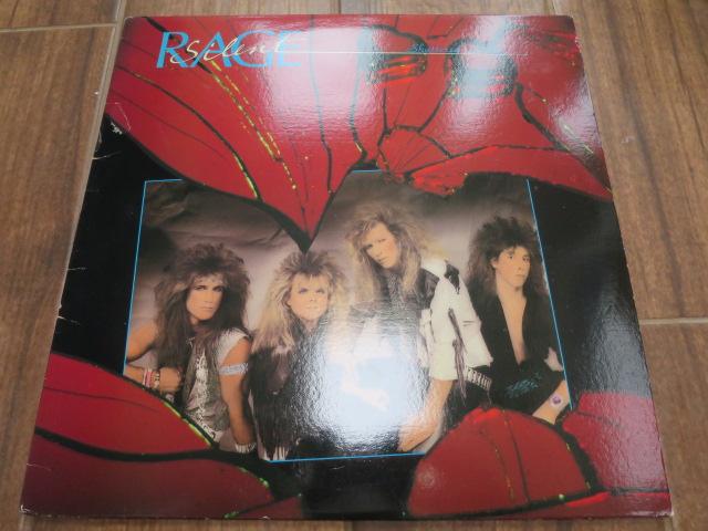 Silent Rage - Shattered Hearts - LP UK Vinyl Album Record Cover