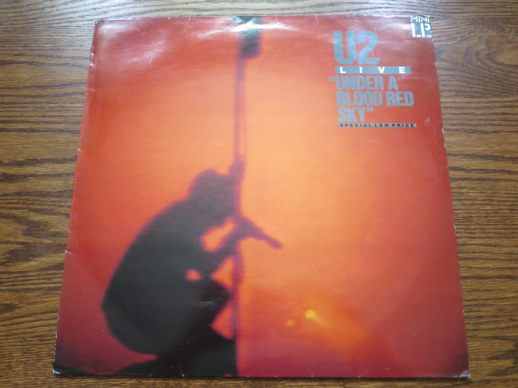 U2 - Live Under A Blood Red Sky 4four - LP UK Vinyl Album Record Cover