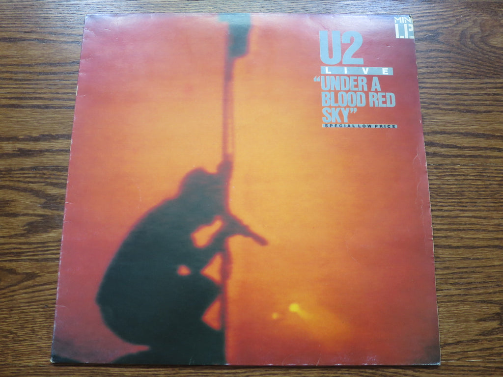 U2 - Live Under A Blood Red Sky 3three - LP UK Vinyl Album Record Cover