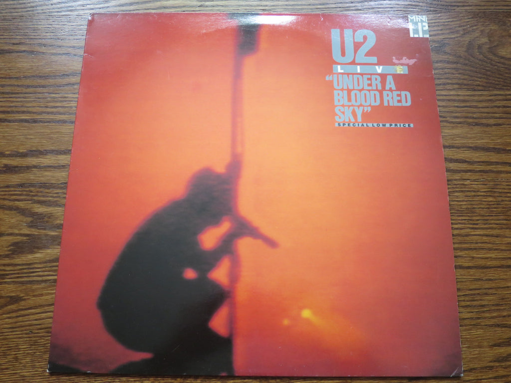 U2 - Live Under A Blood Red Sky - LP UK Vinyl Album Record Cover