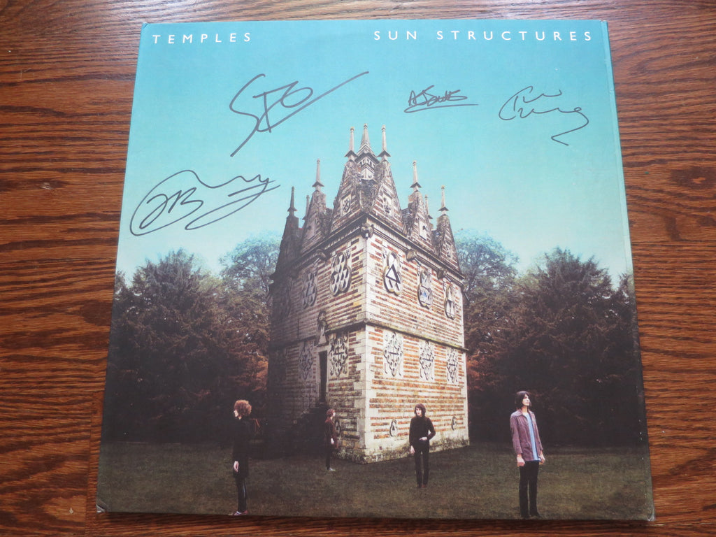 Temples - Sun Structures (signed) - LP UK Vinyl Album Record Cover