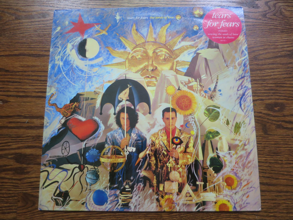Tears For Fears - The Seeds Of Love 3three - LP UK Vinyl Album Record Cover