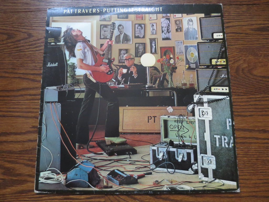 Pat Travers - Putting It Straight - LP UK Vinyl Album Record Cover