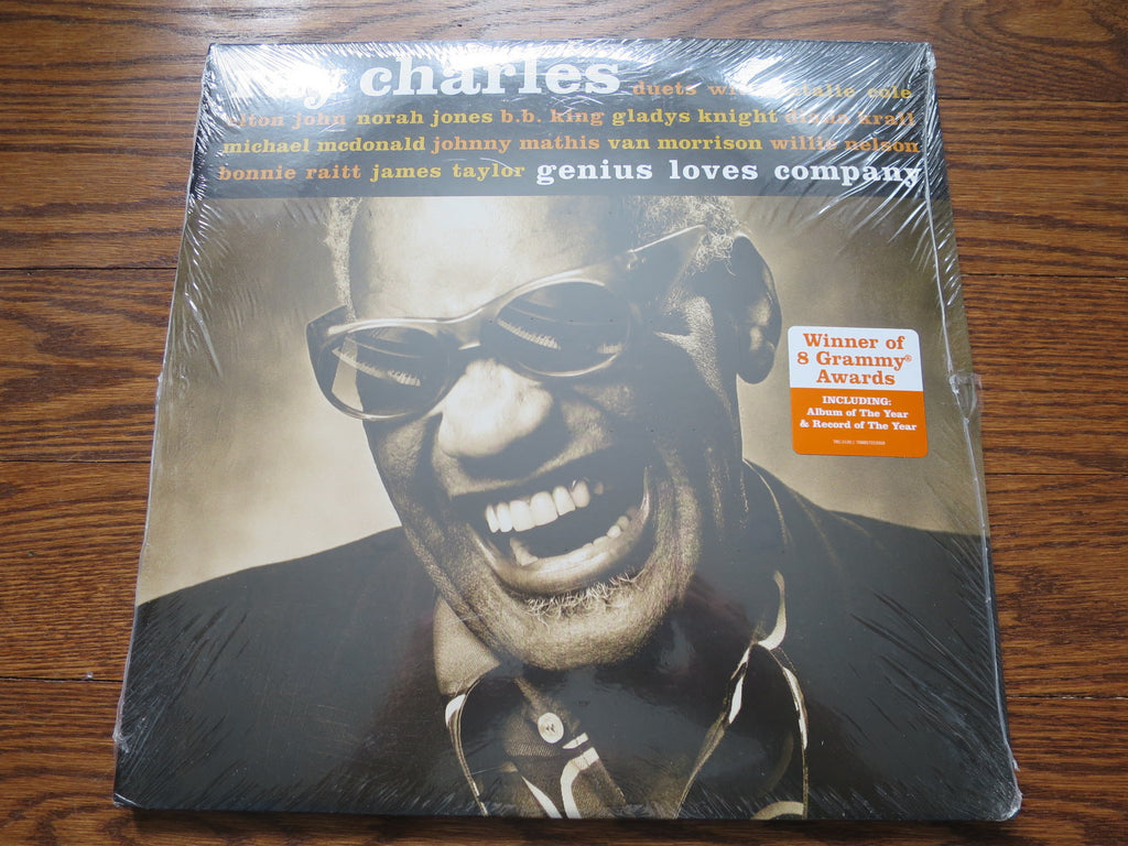 Ray Charles - Genius Loves Company - LP UK Vinyl Album Record Cover
