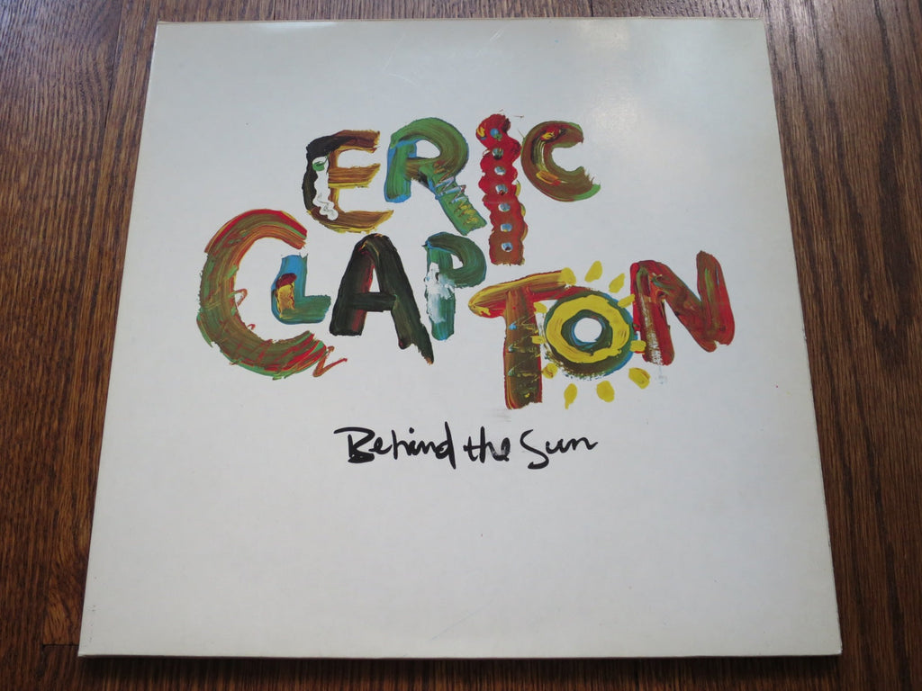 Eric Clapton - Behind The Sun - LP UK Vinyl Album Record Cover