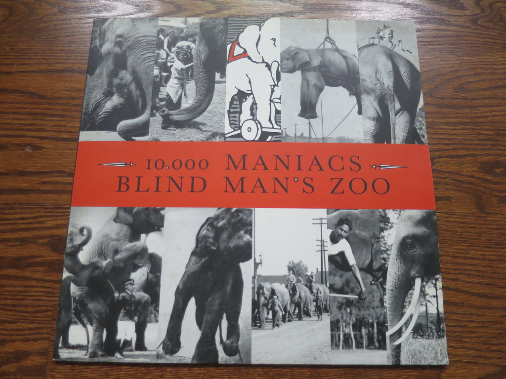 10,000 Maniacs - Blind Man's Zoo - LP UK Vinyl Album Record Cover