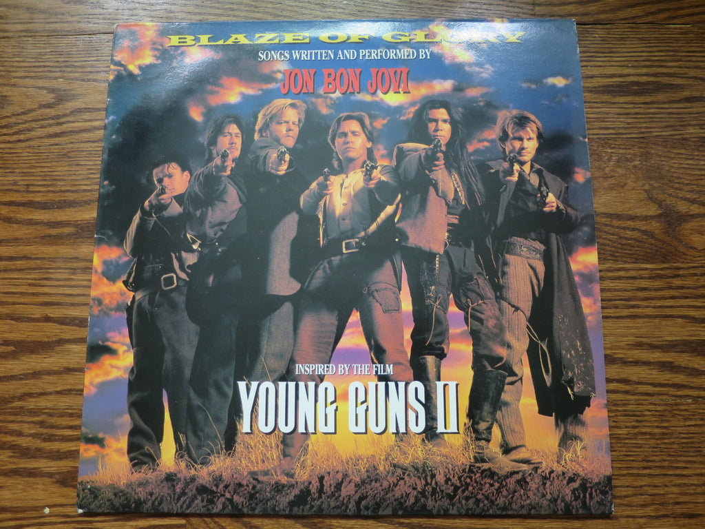 Jon Bon Jovi - Blaze Of Glory - LP UK Vinyl Album Record Cover