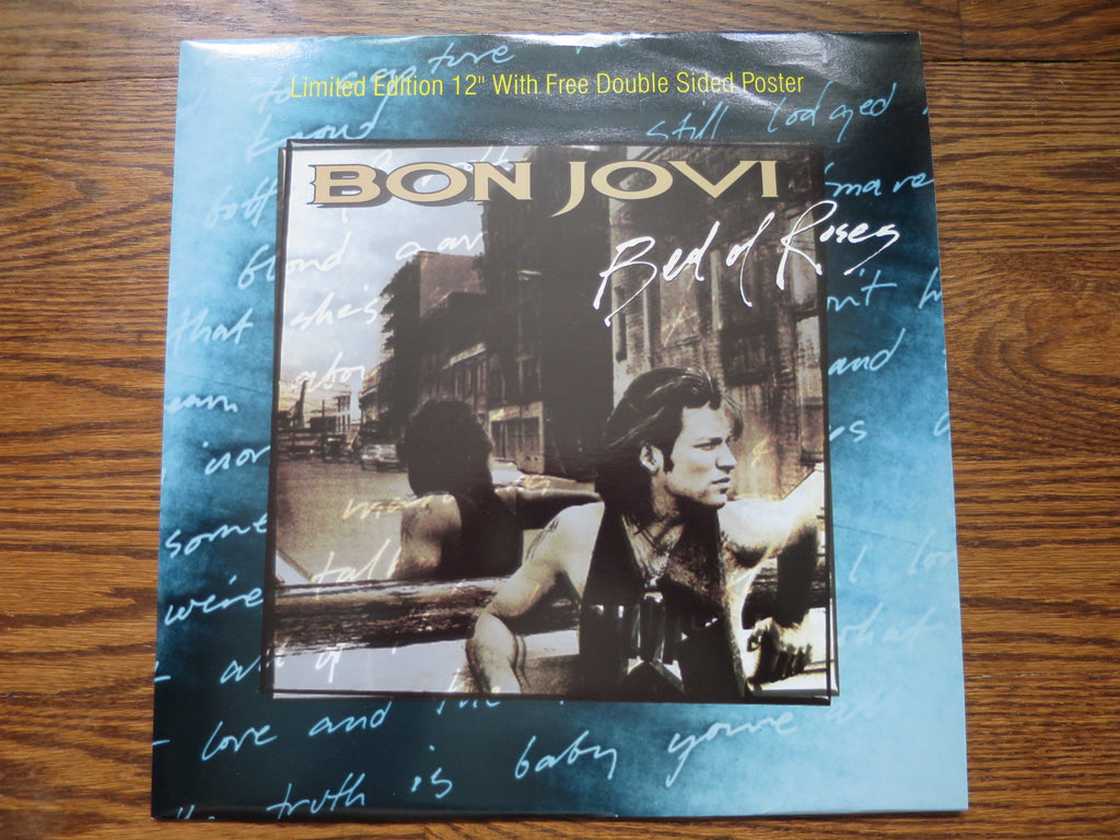 Bon Jovi - Three UK 12" singles - LP UK Vinyl Album Record Cover