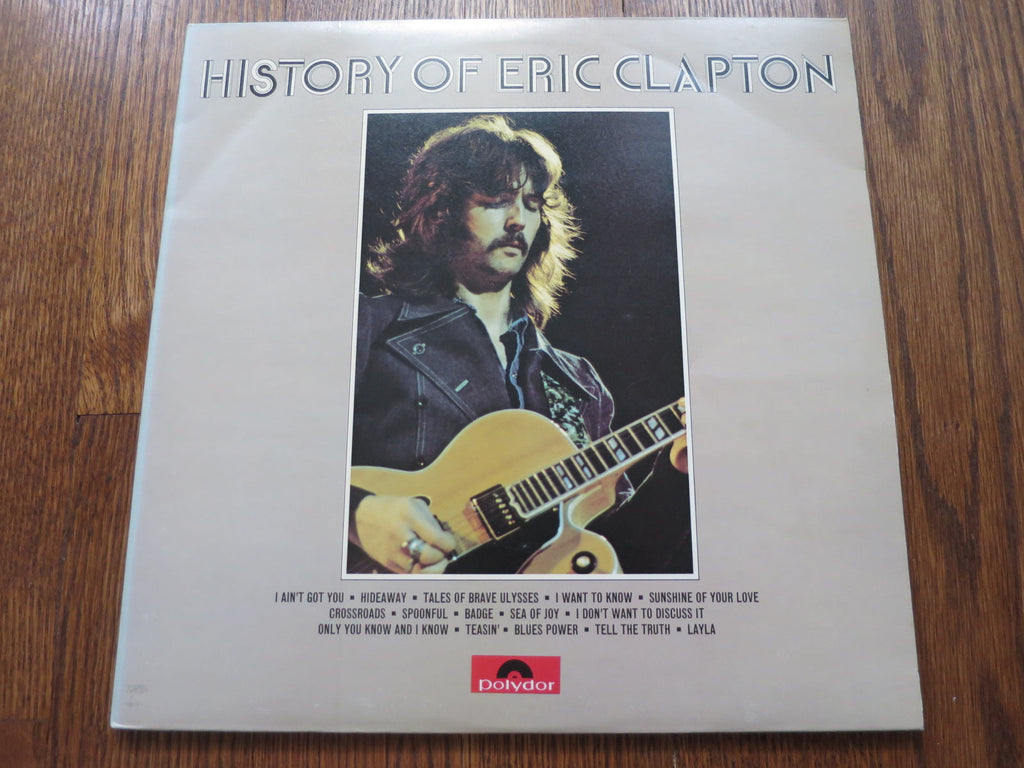 Eric Clapton - History Of Eric Clapton 2two - LP UK Vinyl Album Record Cover