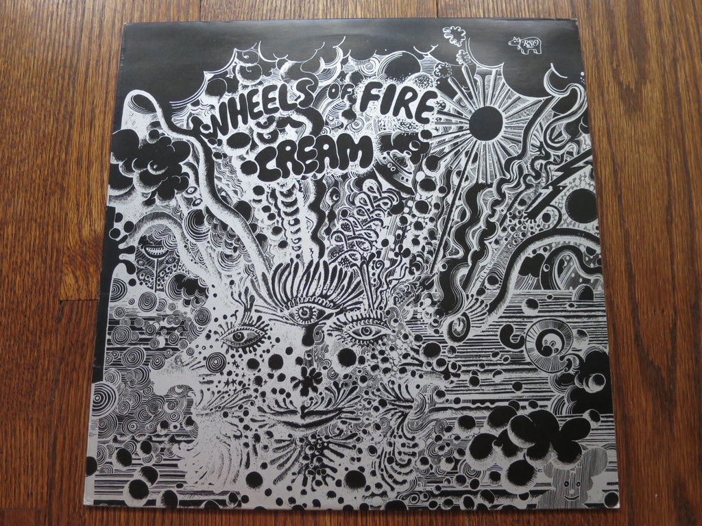 Cream - Wheels Of Fire - LP UK Vinyl Album Record Cover