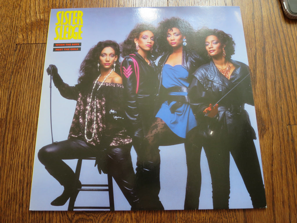 Sister Sledge - When The Boys Meet The Girls - LP UK Vinyl Album Record Cover