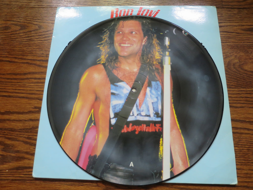 Bon Jovi - Slippery When Wet picture disc - LP UK Vinyl Album Record Cover
