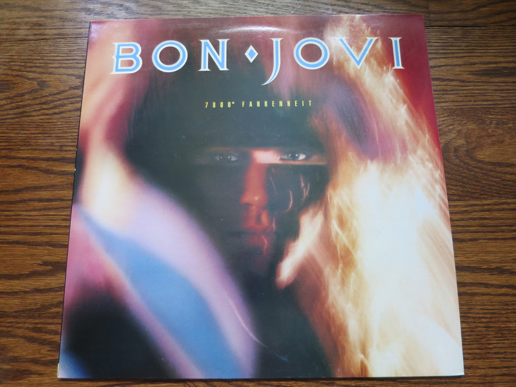 Bon Jovi - 7800° Fahrenheit 2two - LP UK Vinyl Album Record Cover