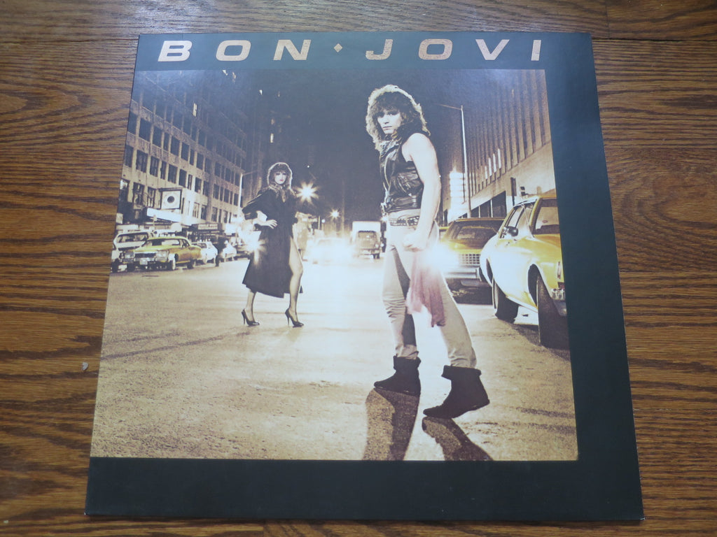 Bon Jovi - Bon Jovi - LP UK Vinyl Album Record Cover