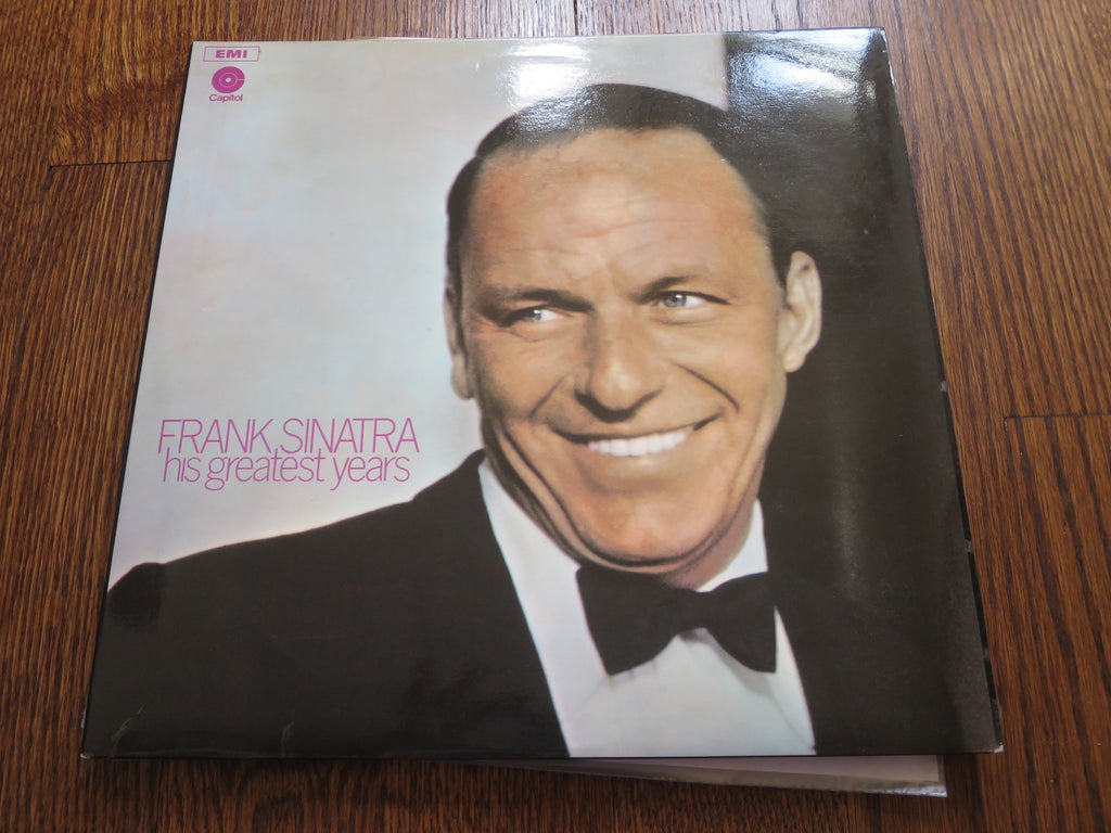 Frank Sinatra - His Greatest Years - LP UK Vinyl Album Record Cover