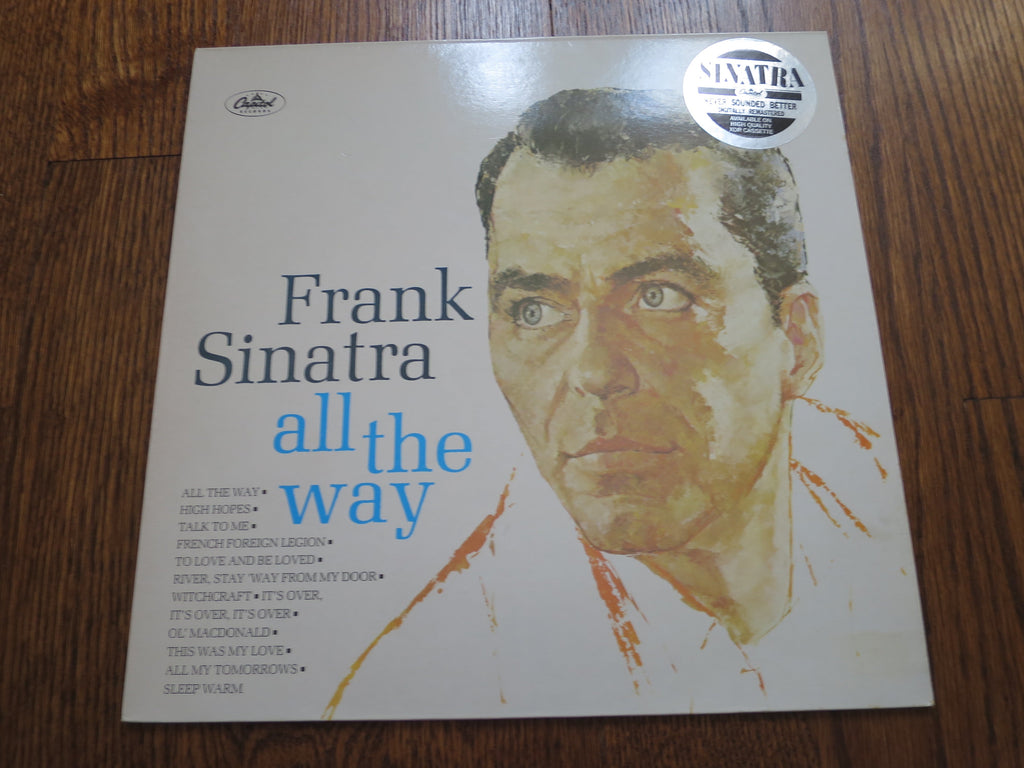 Frank Sinatra - All The Way - LP UK Vinyl Album Record Cover