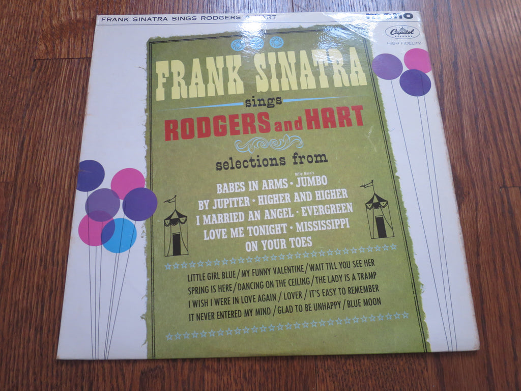 Frank Sinatra - Sings Rodgers and Hart - LP UK Vinyl Album Record Cover