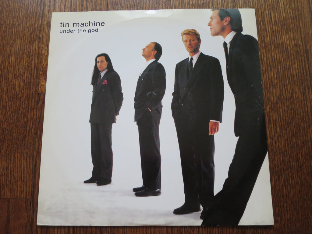 Tin Machine - Under The God 10" - LP UK Vinyl Album Record Cover