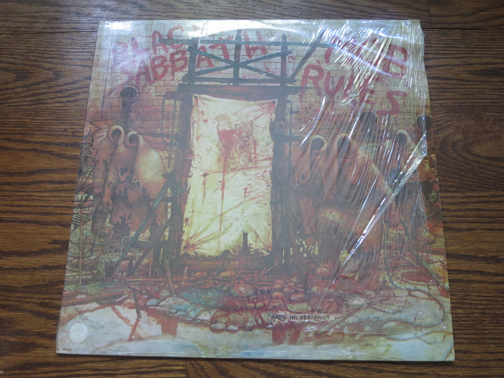 Black Sabbath - Mob Rules (original) - LP UK Vinyl Album Record Cover