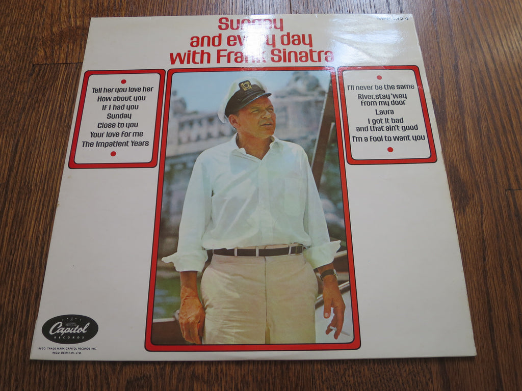 Frank Sinatra - Sunday and Every Day - LP UK Vinyl Album Record Cover