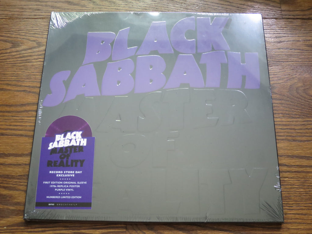 Black Sabbath - Master Of Reality (RSD purple vinyl) - LP UK Vinyl Album Record Cover