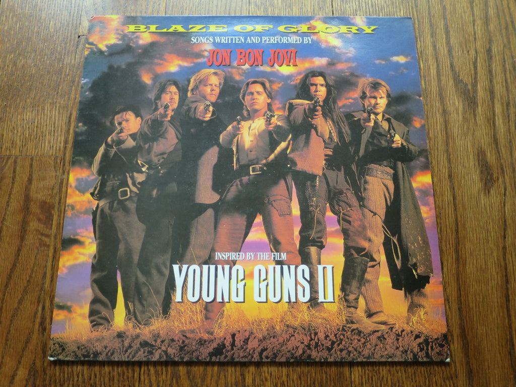 Jon Bon Jovi - Blaze Of Glory - LP UK Vinyl Album Record Cover
