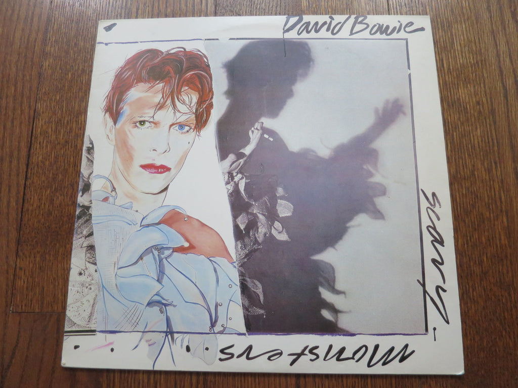 David Bowie - Scary Monsters - LP UK Vinyl Album Record Cover