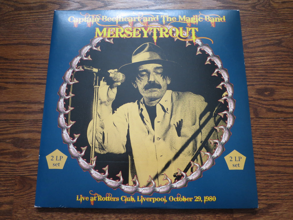 Captain Beefheart - Merseytrout - live in Liverpool 1980 - LP UK Vinyl Album Record Cover