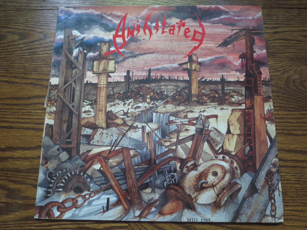 Anihilated - The Ultimate Desecration - LP UK Vinyl Album Record Cover