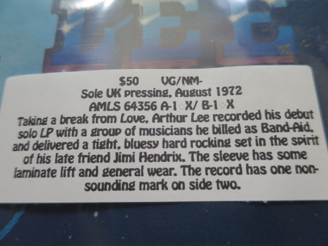 Billy Joe Shaver - Salt Of The Earth - LP UK Vinyl Album Record Label Closeup