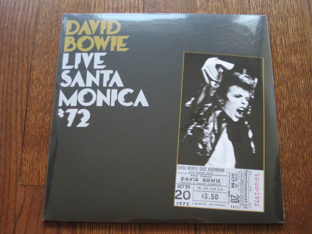 David Bowie - Santa Monica '72 - LP UK Vinyl Album Record Cover
