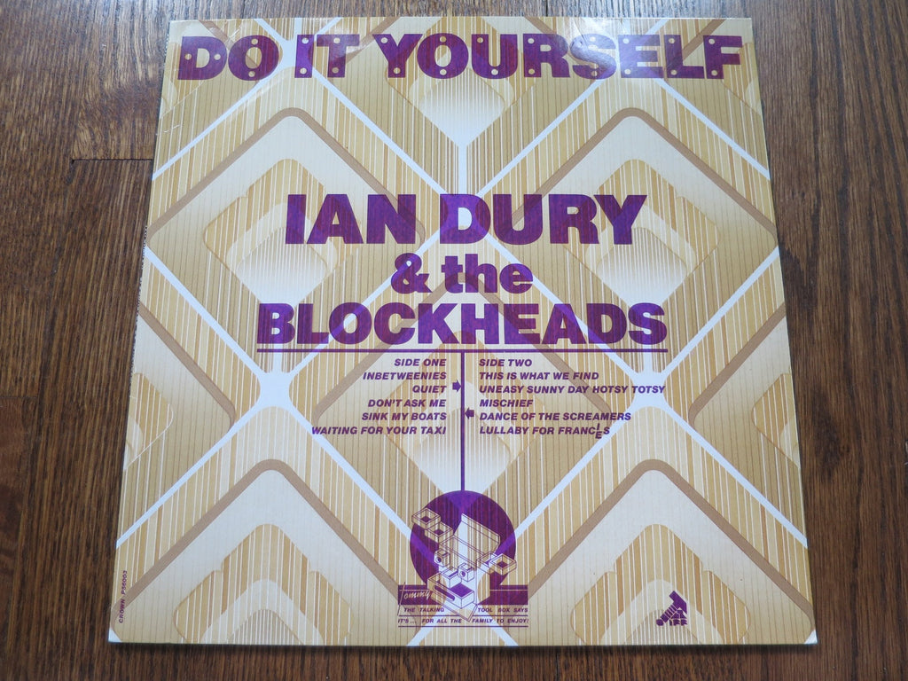 Ian Dury & The Blockheads - Do It Yourself 2two - LP UK Vinyl Album Record Cover