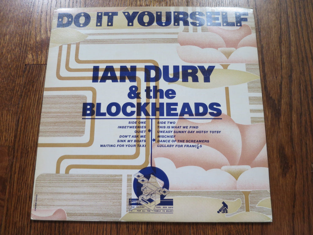 Ian Dury & The Blockheads - Do It Yourself - LP UK Vinyl Album Record Cover
