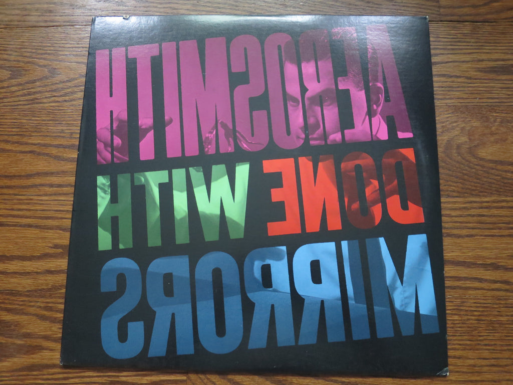 Aerosmith - Done With Mirrors - LP UK Vinyl Album Record Cover