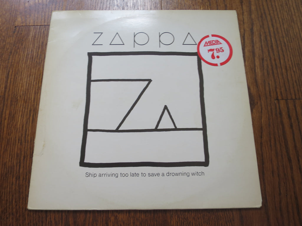 Frank Zappa - Ship Arriving Too Late To Save A Drowning Witch - LP UK Vinyl Album Record Cover