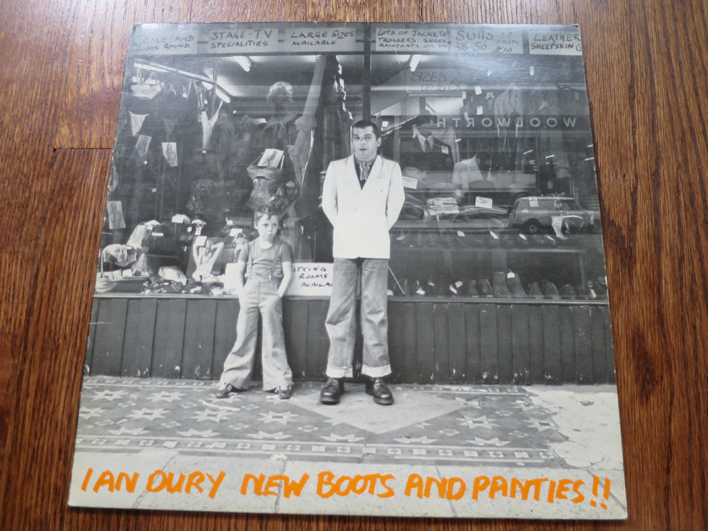 Ian Dury & The Blockheads - New Boots and Panties!! - LP UK Vinyl Album Record Cover