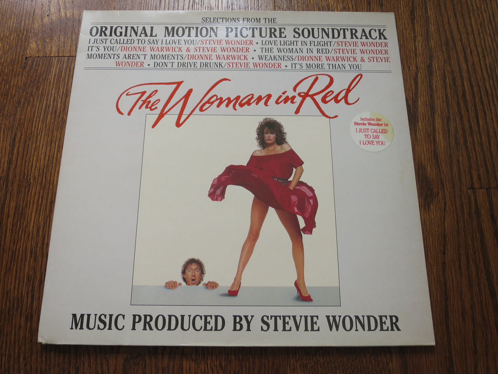 Stevie Wonder - The Woman In Red - LP UK Vinyl Album Record Cover