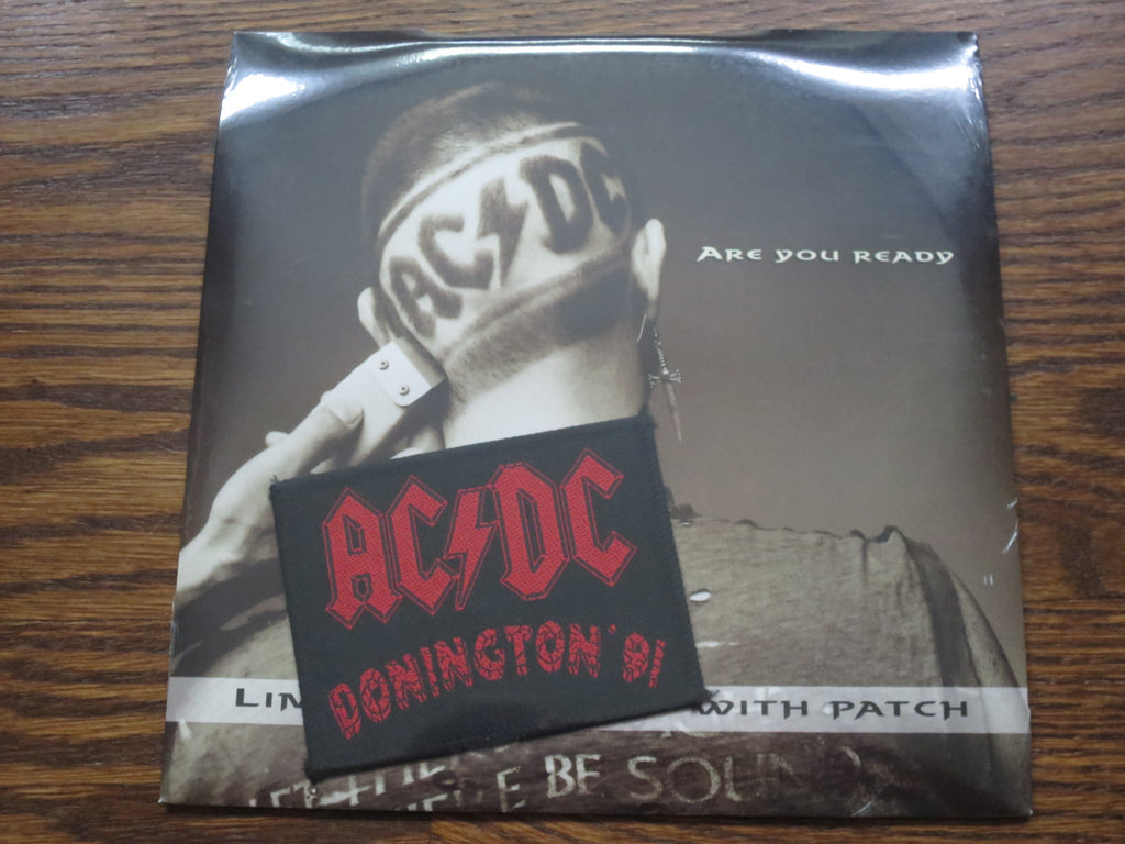 AC/DC - Are You Ready 7" - LP UK Vinyl Album Record Cover