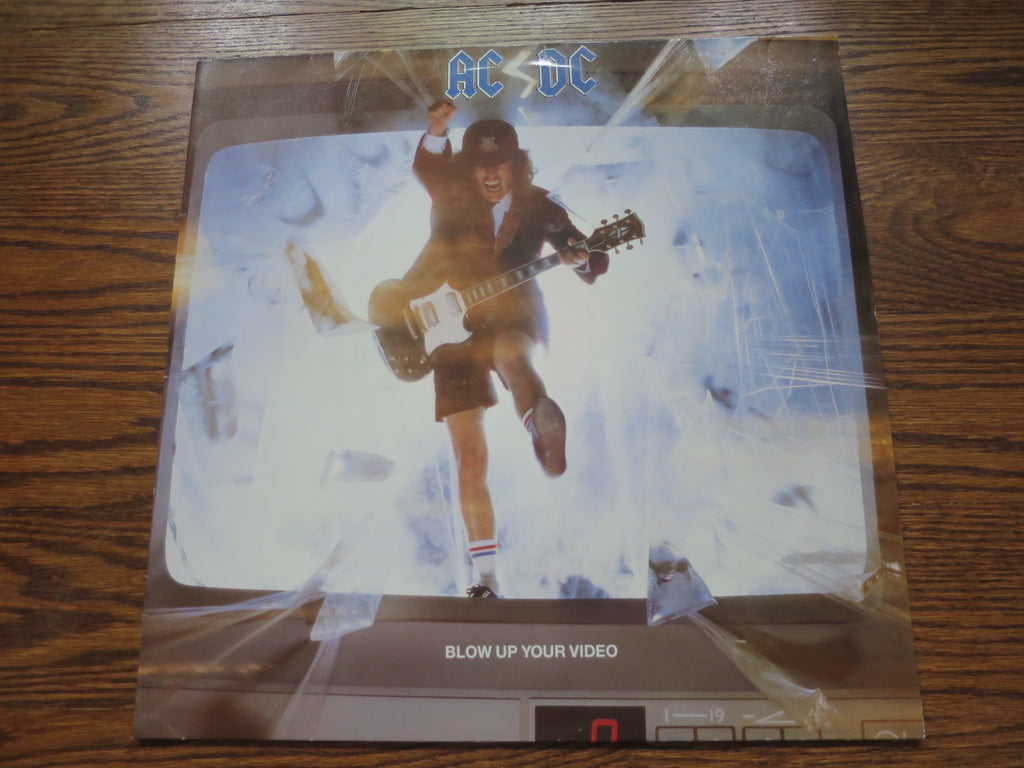 AC/DC - Blow Up Your Video - LP UK Vinyl Album Record Cover
