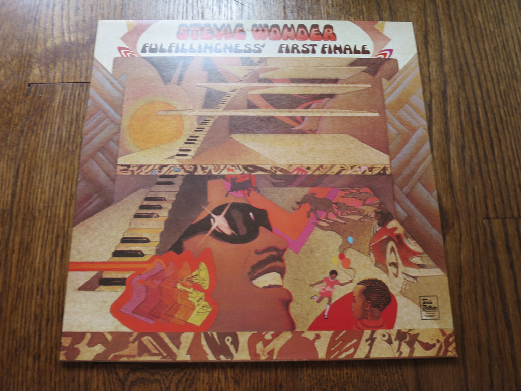 Stevie Wonder - Fulfillingness' First Finale - LP UK Vinyl Album Record Cover