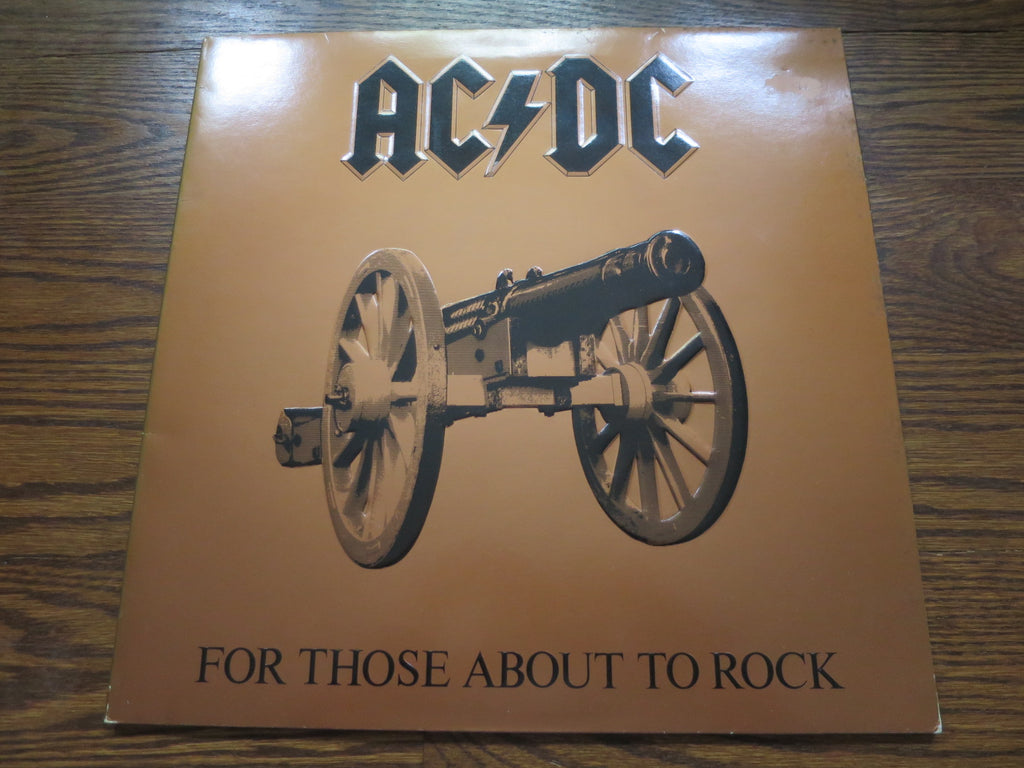 AC/DC - For Those About To Rock - LP UK Vinyl Album Record Cover