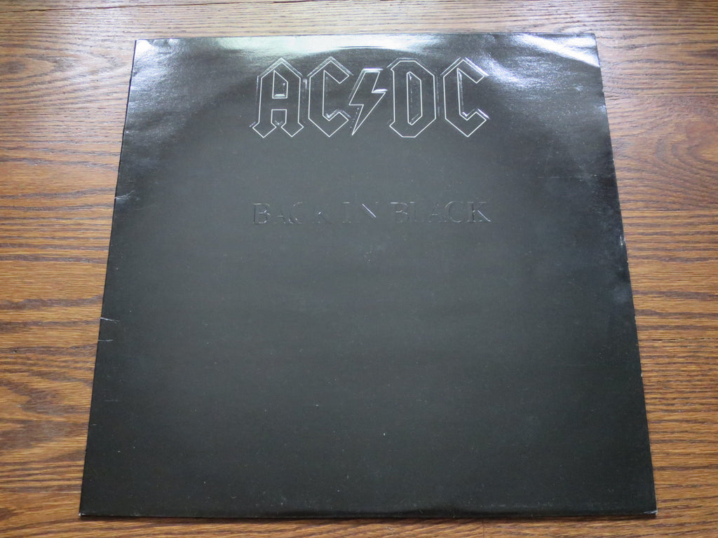 AC/DC - Back In Black - LP UK Vinyl Album Record Cover