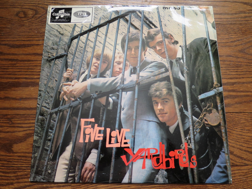 The Yardbirds - Five Live Yardbirds - LP UK Vinyl Album Record Cover